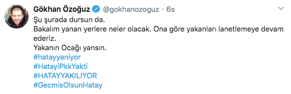 Ünlülerden PKK'ya Hatay yangını tepkisi Fettah Can fena patladı küfür bile etti - Resim: 4