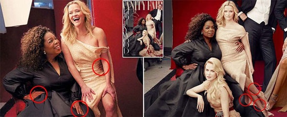 Ünlü dergiden photoshop skandalı - Resim: 2