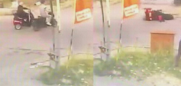 'İnsanlık ölmüş' dedirten kaza: Böyle görüntülendi! - Resim: 1