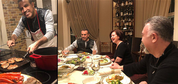 Haluk Levent sözünü tuttu: Aslı için yemek yaptı! - Resim: 1