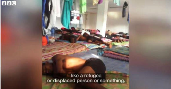 Gizlice görüntülendi inanılmaz skandal futbol diye topluyorlar... - Resim: 2