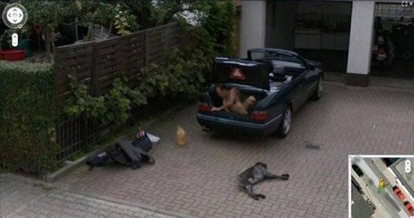 Google kamerası sokakta çok pis yakaladı - Resim: 3