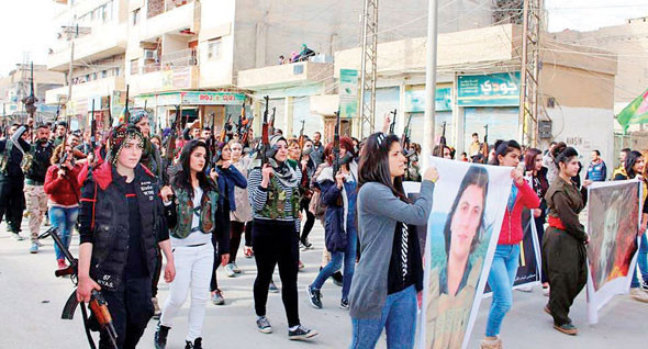 ABD askeri korudu, Esed izin verdi bin 500 terörist Afrin'e girdi! - Resim: 2