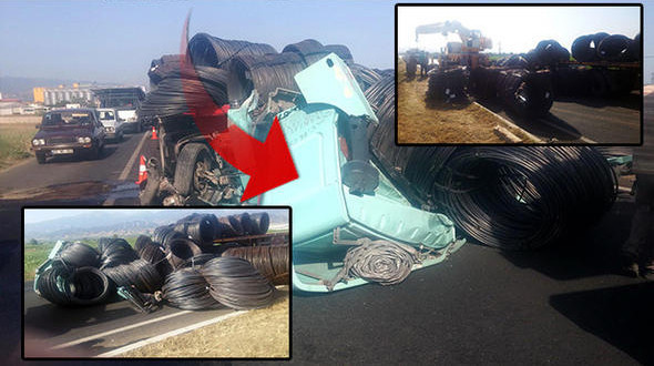 Korkunç olay: Tonlarca demir rulosunun altında kaldı! - Resim: 1