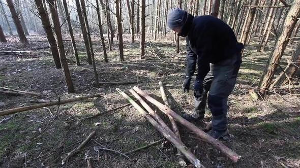 Bir sabah kalktı ormana gitti bir de yaptığına bakın - Resim: 2
