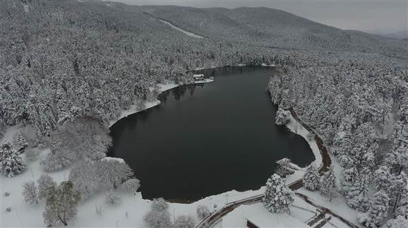 Kar yağdı muhteşem fotoğraflar ortaya çıktı - Resim: 1
