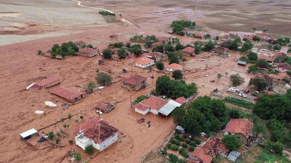 Elmalı'ya iki günde iki sel vurdu - Resim: 1