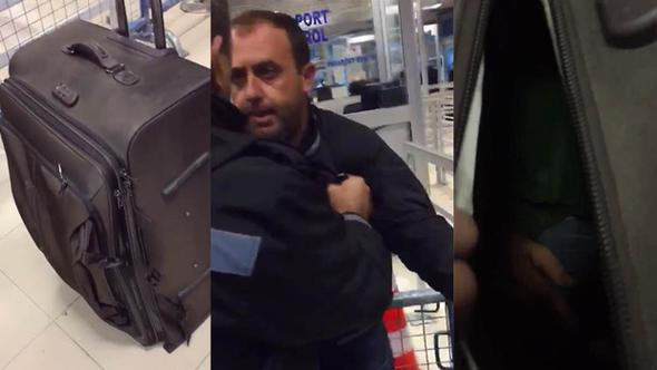 Sarp Sınır Kapısı'nda valizden çocuk çıktı! - Resim: 1