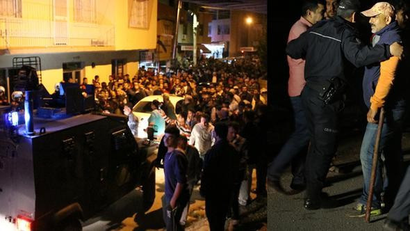 Mersin'de tehlikeli gerginlik bir anda silah sesleri duyuldu - Resim: 1