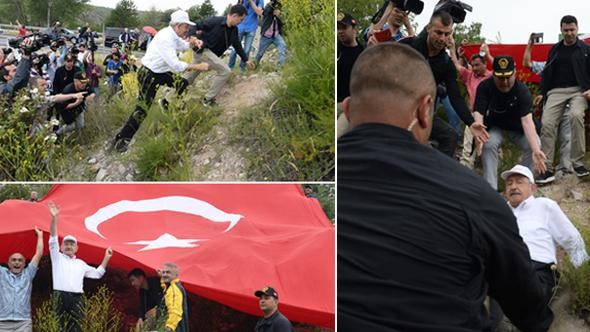 Adalet Yürüyüşü'ndeki Kılıçdaroğlu fena düştü - Resim: 4