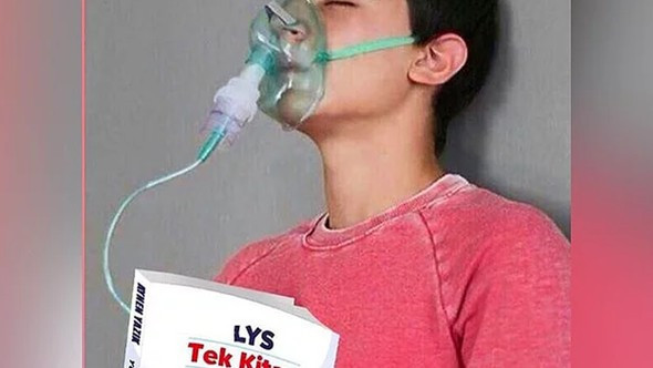 LYS'den önce capsleri geldi stresi en iyi anlatan kareler! - Resim: 1