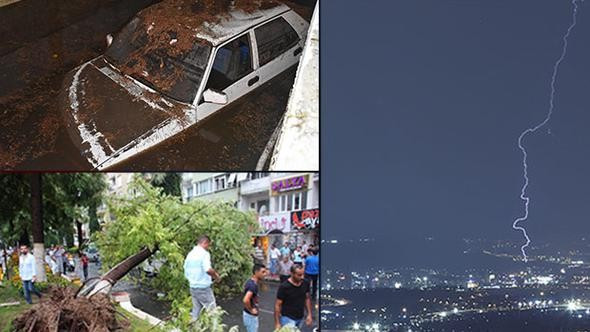 Yağmur ve sel Antalya'da tarım arazilerini Kırşehir'de arıları vurdu - Resim: 1
