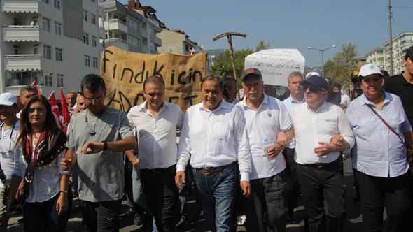 CHP'nin fındık yürüyüşü başladı - Resim: 1