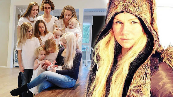 10 çocuk annesi kadın görenleri şoke ediyor - Resim: 1