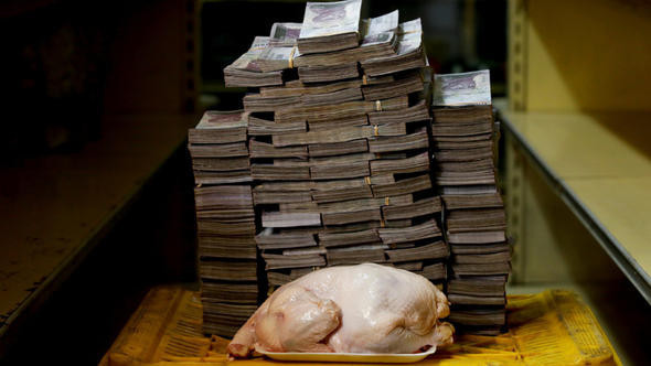 Venezuela’da ekonomik çöküntüye bir de böyle bakın! - Resim: 1