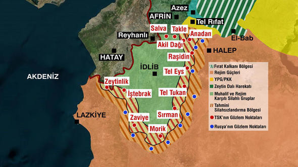 İdlib'deki terör grupları 20 bine yakın militan İdlib'de savaşıyor - Resim: 1
