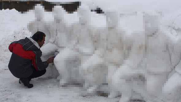 Kardan öyle bir şey yaptı ki gören bir daha baktı - Resim: 1