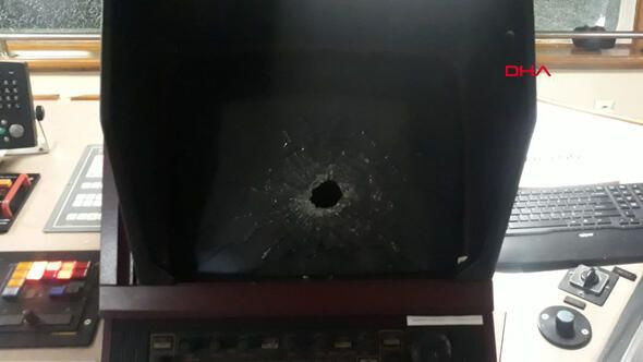 Mürettebatı kaçırılan gemide saldırının izleri - Resim: 1