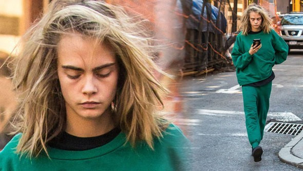 Cara'ya eski sevgili şoku - Resim: 1