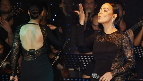 Ebru Gündeş ayrılık kararı sonrası ilk kez sahnede - Resim: 1