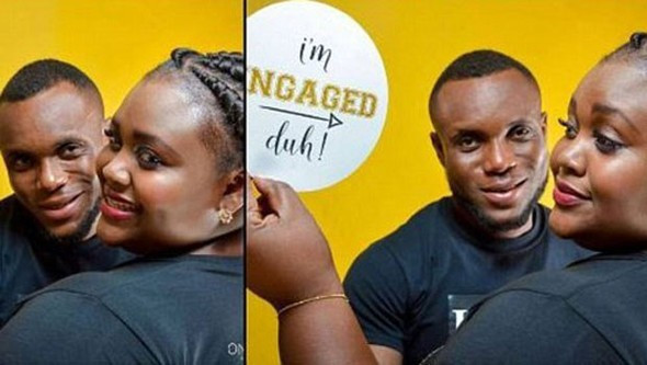 Nişan fotoğrafları sosyal medyayı salladı! - Resim: 3