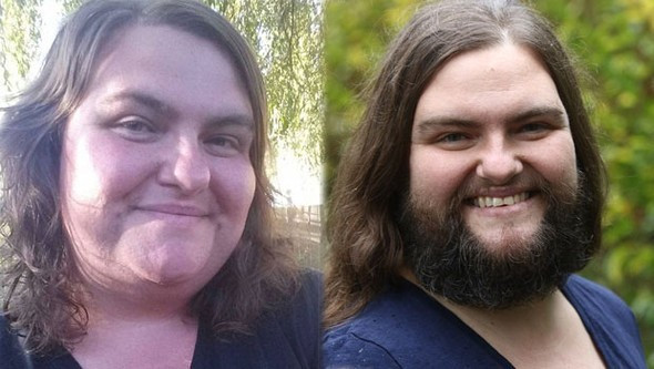 Sakallı kadın: Böyle daha güzelim - Resim: 1