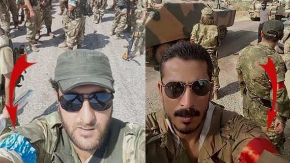 Tankları Suriye'de onlar karşıladı 'Kırmızı' ve 'mavi' bantların anlamı ne? - Resim: 2