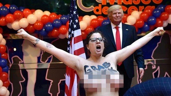 Donald Trump'a çırılçıplak protesto! - Resim: 3