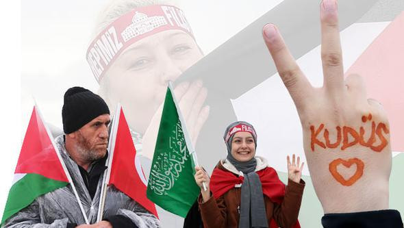 Binler katıldı İstanbul'da Kudüs sesleri - Resim: 1