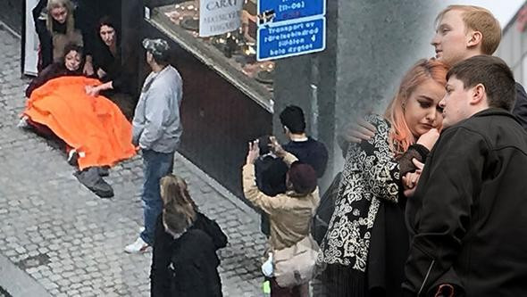 İsveç'te dehşet yerinden ilk kareler - Resim: 1