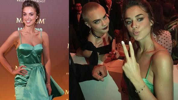 Bensu Soral'ın Cannes'da giydiği kıyafete bakın - Resim: 2