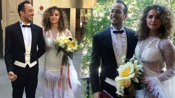 Sarp Apak evlendi Bengisu Uzunöz'ün gelinliğine bakın - Resim: 1