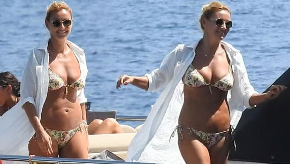 Bikinisini giyip kameralara gülümsedi - Resim: 1