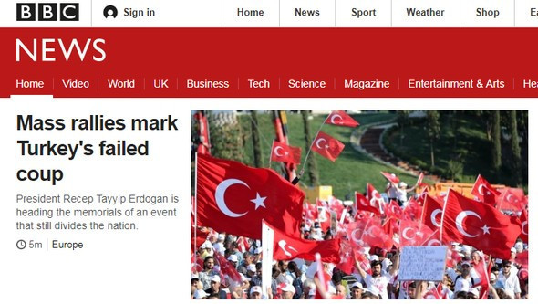 Dünya medyası 15 Temmuz törenlerini böyle gördü! - Resim: 2