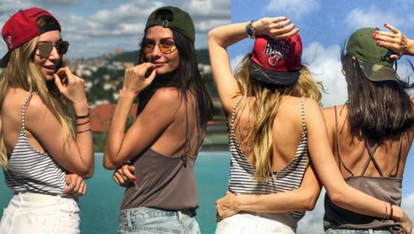 Sinem Kobal kankası Yasemin Özilhan ile nasıl da eğleniyor - Resim: 1