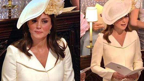 Kraliyet eltisi Kate Middleton yaptı yapacağını 'İyi ki kovmadılar seni' - Resim: 1