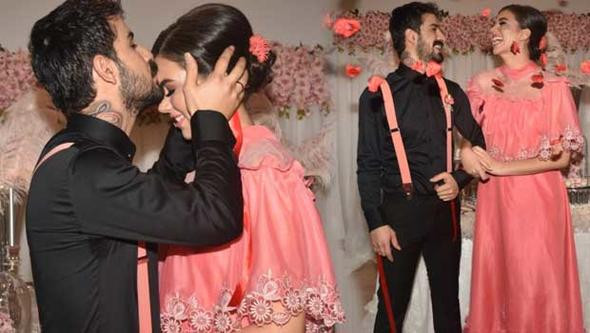 Seda Tosun annesinin elbisesi ile nişanlandı - Resim: 1