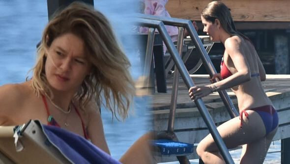 Burcu Biricik bikinili yakalanınca eşi Emre Yetkin çılgına döndü! - Resim: 3