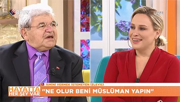Beyaz TV'de canlı yayınlanan programda müslüman oldu - Resim: 4