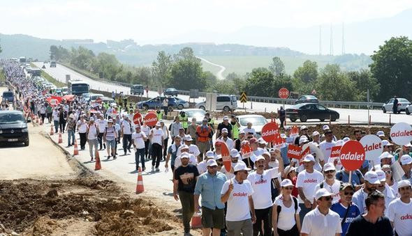 Kılıçdaroğlu 'Adalet Yürüyüşü'nün 12. gününde - Resim: 2