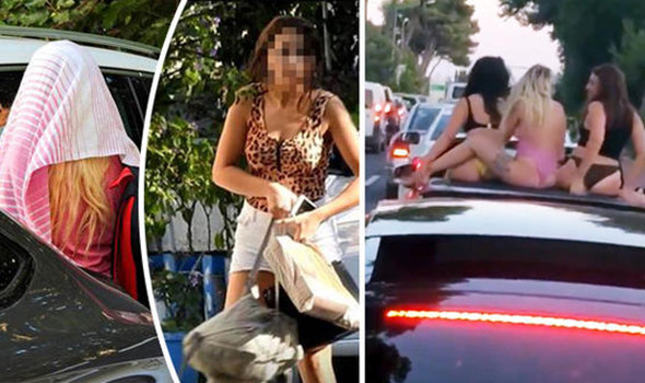 Üstü açık otomobilde dans eden gençler karakolluk oldu! - Resim: 1