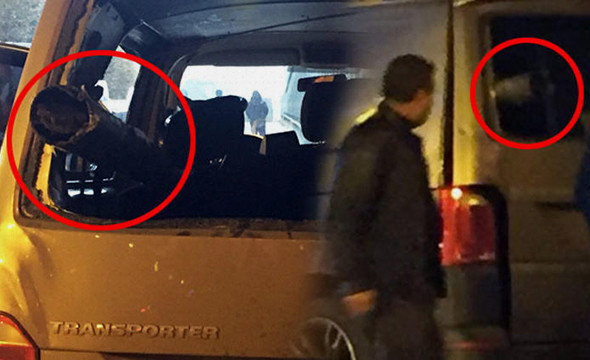 Bariyer ok gibi saplandı: Sürücü feci şekilde can verdi! - Resim: 1