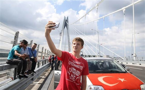 Yavuz Sultan Selim Köprüsü'nde dikkat çeken ayrıntı - Resim: 3