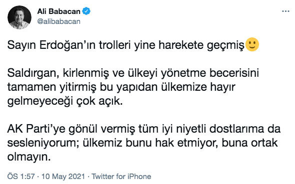 İki yüzlülükle suçlanan Ali Babacan'ın eleştirilere verdiği yanıt tepki çekti - Resim: 0