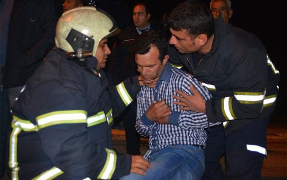 Dinamit görünümü verdiği fünye ile intihara kalkıştı! - Resim: 3