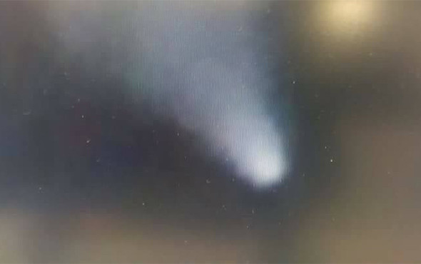 Tüm Türkiye'de görülen gizemli ışık hüzmesi gündem oldu! - Resim: 1