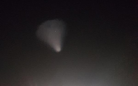 Tüm Türkiye'de görülen gizemli ışık hüzmesi gündem oldu! - Resim: 3