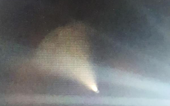 Tüm Türkiye'de görülen gizemli ışık hüzmesi gündem oldu! - Resim: 4