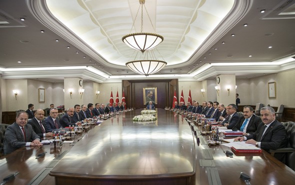 Bakanlar Kurulu’nda dikkat çeken kare! İlk kez... - Resim: 1