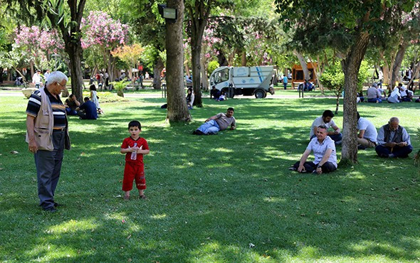 Şanlıurfa'da vatandaşların sıcakla imtihanı!  - Resim: 4